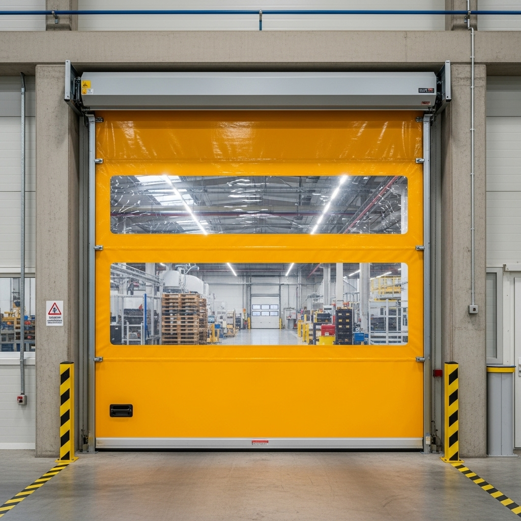 Endüstriyel Hızlı PVC Kapı - Endüstriyel Kapılar